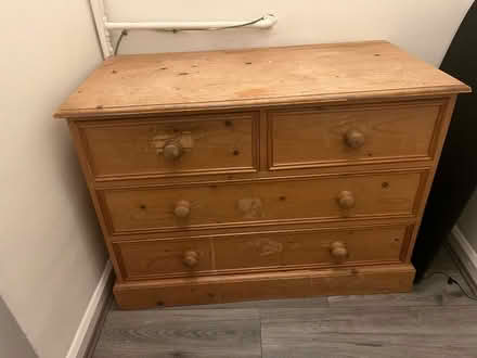 Photo of free Large wooden chest of draws (Derby DE21 7) #1