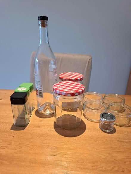 Photo of free Various glass jars and bottle for home baking (Bransgore BH23) #2