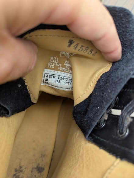 Photo of free Men's Chippiwa boots 12D (Oakland) #2