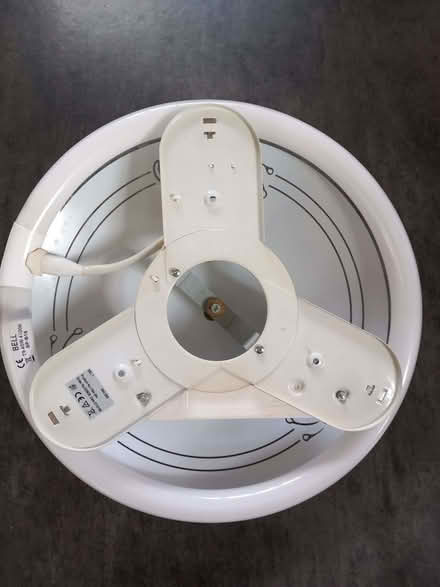Photo of free Circular ceiling light & spare shade (Hathern LE11) #3