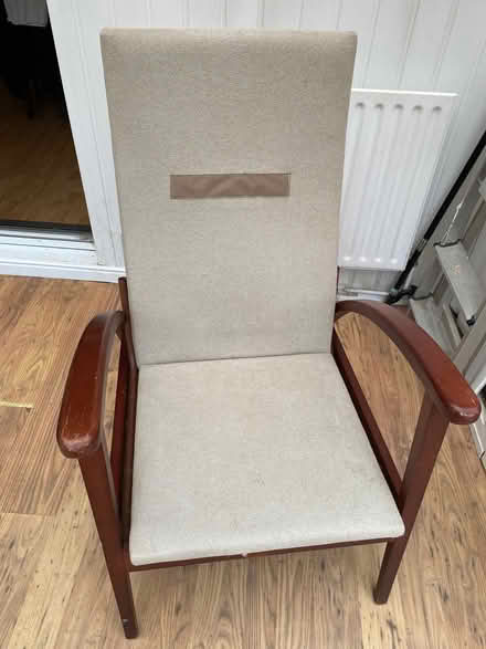 Photo of free reclining chair. No cushions (Stacey Bank S6) #1