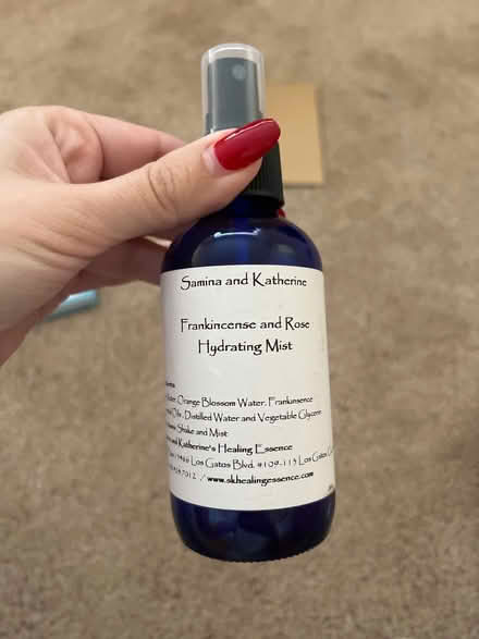 Photo of free Frankincense & Rose hydrating mist (Berryessa) #1