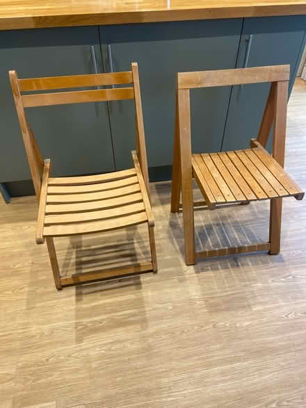 Photo of free Folding chairs (Near Ashwater) #1