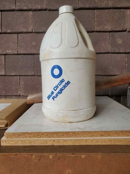 Photo of free Blue Circle fungicide (Colwall Stone WR13) #1