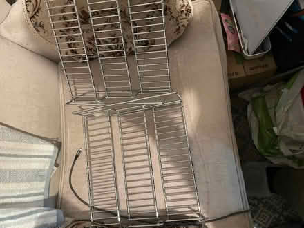 Photo of free Cupboard chrome multi level shelf insert (Welling DA15) #1