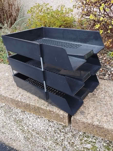 Photo of free Desk Filing trays (Netherfield, Kendal LA9) #1