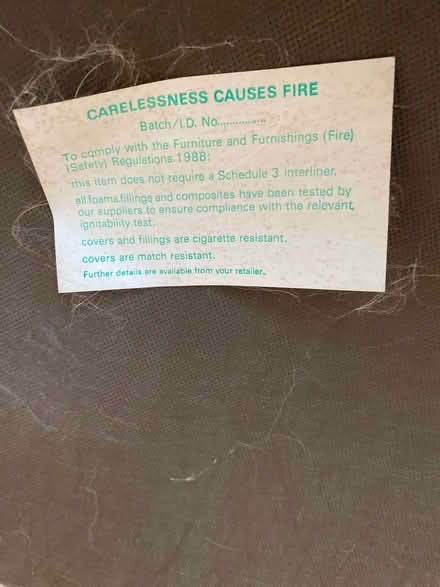 Photo of free reclining chair. No cushions (Stacey Bank S6) #3