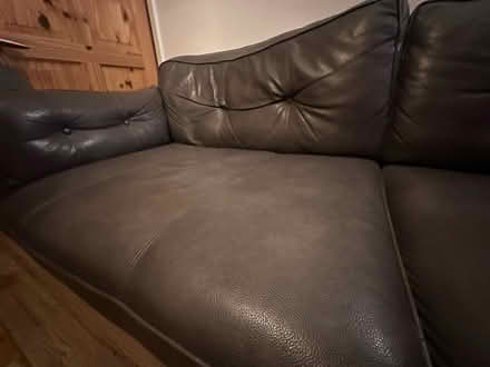 Photo of free Leather sofa (Prittlewell, SS2) #3