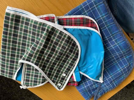Photo of free 3x Adult bibs (Huddersfield HD5) #1