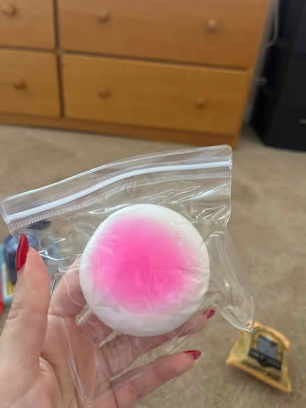 Photo of free White and pink squishy (Berryessa) #1