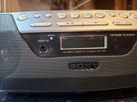 Photo of free Sony CDRadioCassette, needs fixing (Holcombe EX7) #2
