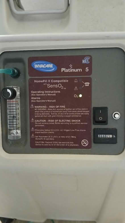 Photo of free O2 Home Concentrator/ refill machin (Capital Hill) #3