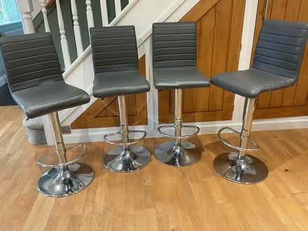 Photo of free Four kitchen bar stools (Maulden MK45) #1