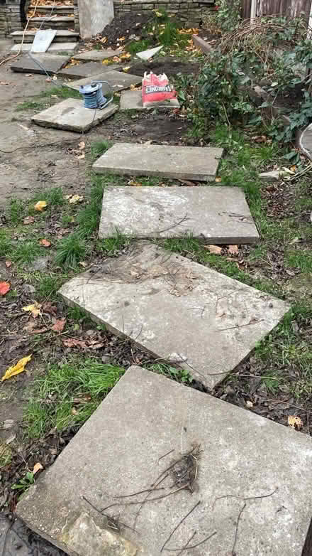 Photo of free Old fashioned, heavy, quality paving (Hurdsfield SK10) #1