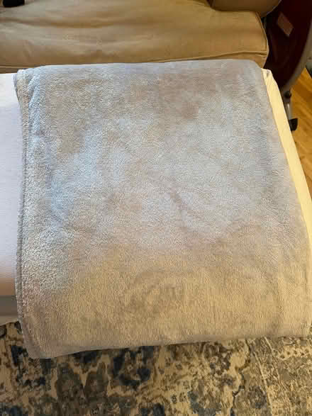 Photo of free Very large soft grey blanket (Downers Grove) #1