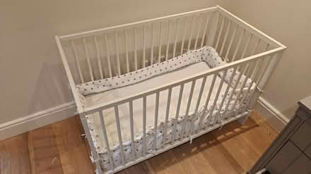 Photo of free Cot with mattress (SW19 - South Wimbledon) #1
