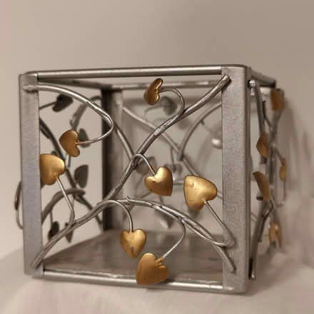 Photo of free Metal Candle Holder 3.5 x 3.5 x 3 (Victory Heights, North Seattle) #1