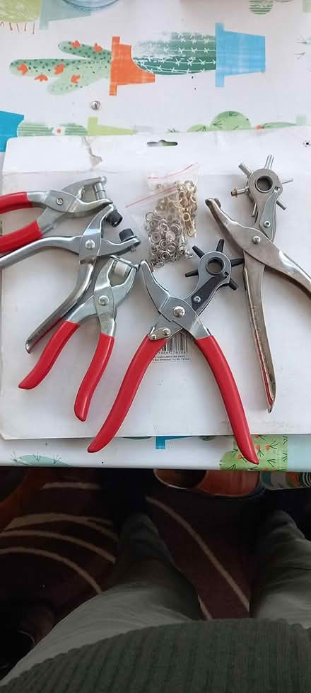 Photo of free Fabric hole punchers (Bury St Edmunds) #1