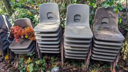 Photo of free Tressle tables and chairs (Kelynack TR20) #1