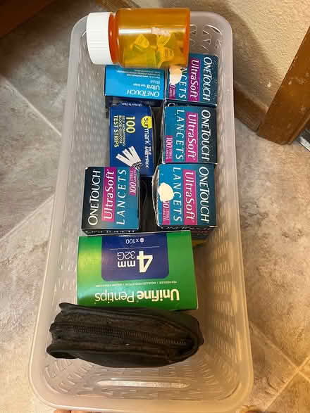 Photo of free One touch pen tips and lancets (West Eugene) #1