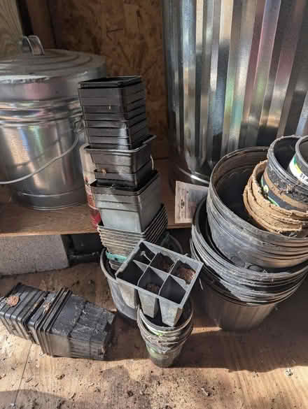 Photo of free Tons of plastic pots (Hyattsville) #1