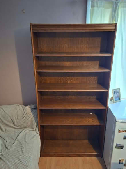 Photo of free Good solid bookcase (Sainsburys GL52) #1