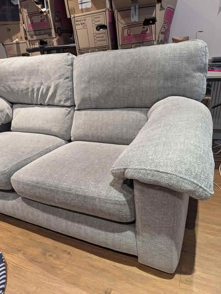 Photo of free Grey Couch (Cambridge Heath E2) #3