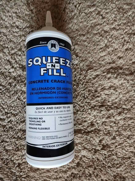 Photo of free Crack filler for concrete (Countryside in Sterling) #1
