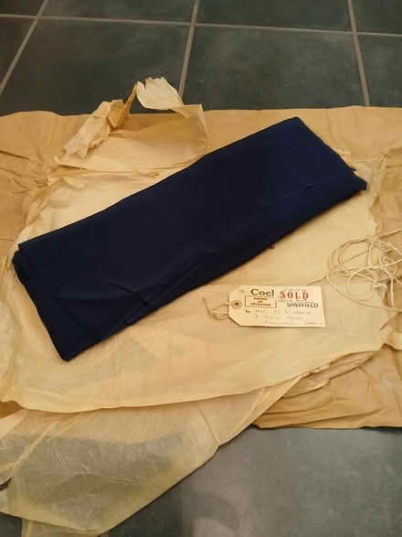Photo of free Vintage Navy Blue Material (S17 (Dore)) #1