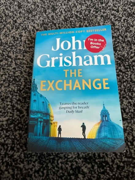 Photo of free Paperback book (John Grisham) (Huddersfield HD5) #1