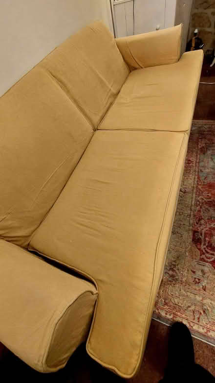 Photo of free 4 seater 1980's Habitat sofa (Wirksworth DE4) #1