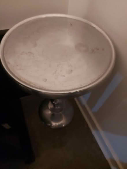 Photo of free Silver Side Table Used (Bramhall SK12) #1