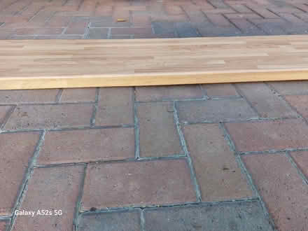 Photo of free Wood Laminate Worktop offcut (Addlestone) #1
