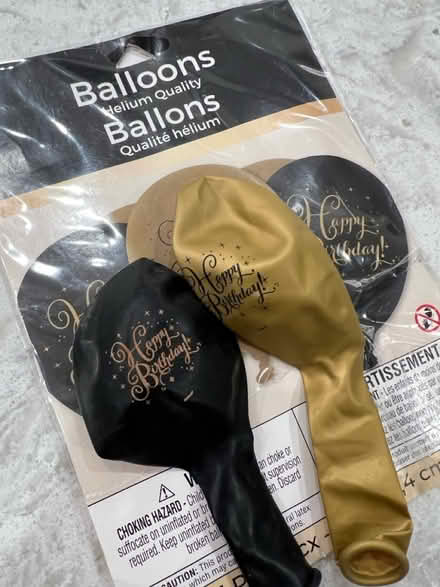 Photo of free Two birthday balloons (North Oakville) #1