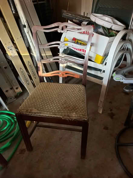 Photo of free Antique table and chairs (Oradell) #3