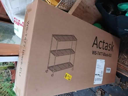 Photo of free Metal shelves (Boroughbridge) #1