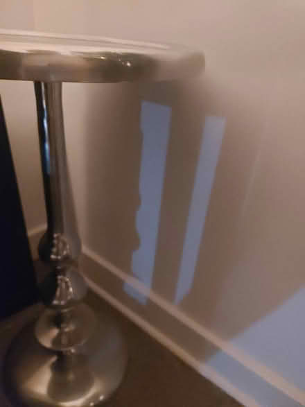 Photo of free Silver Side Table Used (Bramhall SK12) #2