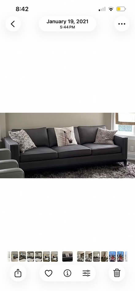 Photo of free 3 seater designer sofa (Mississauga) #1