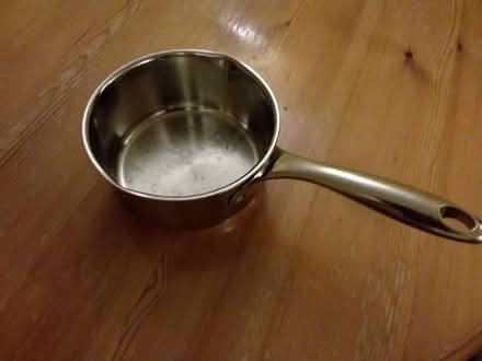 Photo of free Stainless steel milk pan 0.75l hand wash only (Westbury Fields BS9) #1