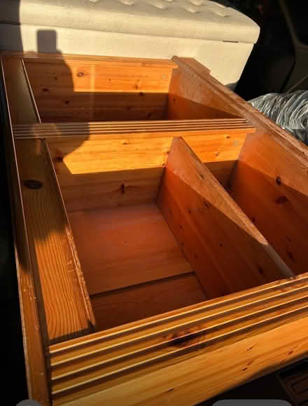 Photo of free Wooden book shelf (SW19) #1