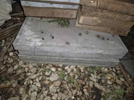 Photo of free 6 paving slabs (Holmer Green HP15) #2