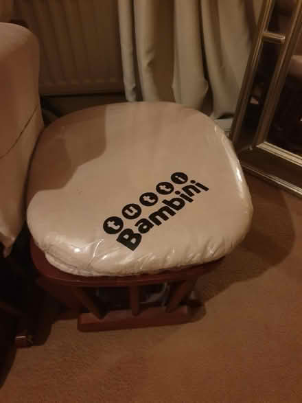 Photo of free Nursing Rocking Chair and Stool (Victoria Park E3) #2