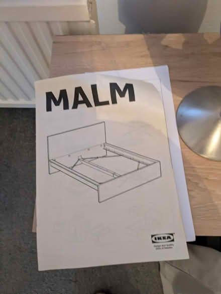 Photo of free IKEA white Malm bed with 2 drawers (York YO26) #3