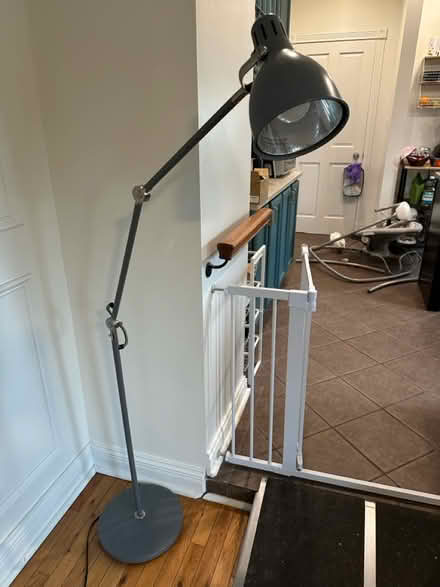 Photo of free IKEA ARÖD floor/reading lamp (grey) (Evanston (Green Bay & Emerson)) #1
