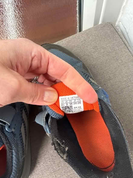 Photo of free Adidas trainers kids (Whetstone N20) #3