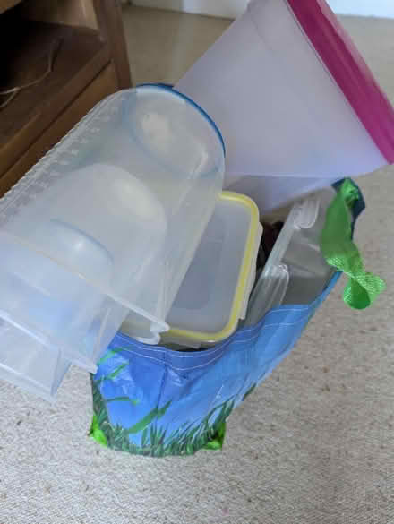 Photo of free Large tupperware and kitchen things (KT3 new malden) #1