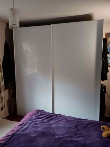 Photo of free Large double wardrobe (wood) (Abingdon-on-Thames OX14) #3