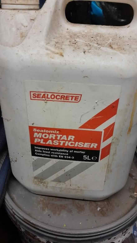 Photo of free Mortar plasticiser (Smiths Estate OX28) #1