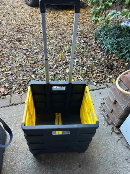 Photo of free Collapsible trolley box with long handle (Fobbing SS17) #1