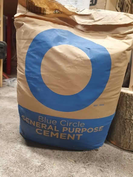 Photo of free Almost full bag of cement (25kg) (Adel LS16) #1